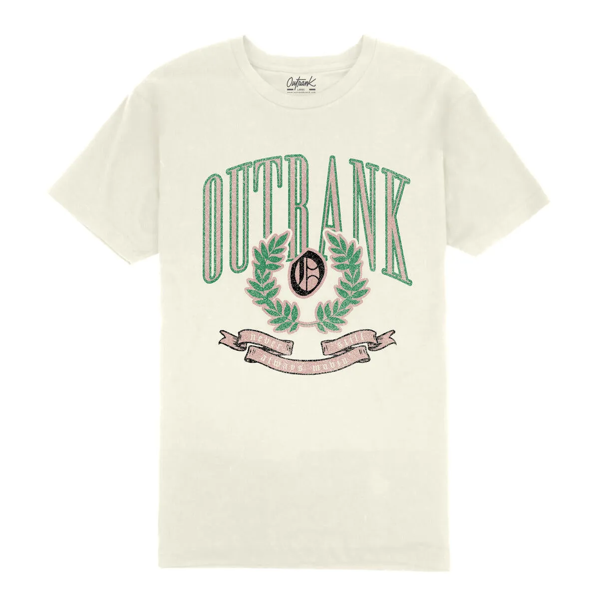 Outrank Never Still Vintage White Tee