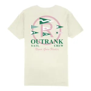 Outrank Sail Crew Vintage White Tee