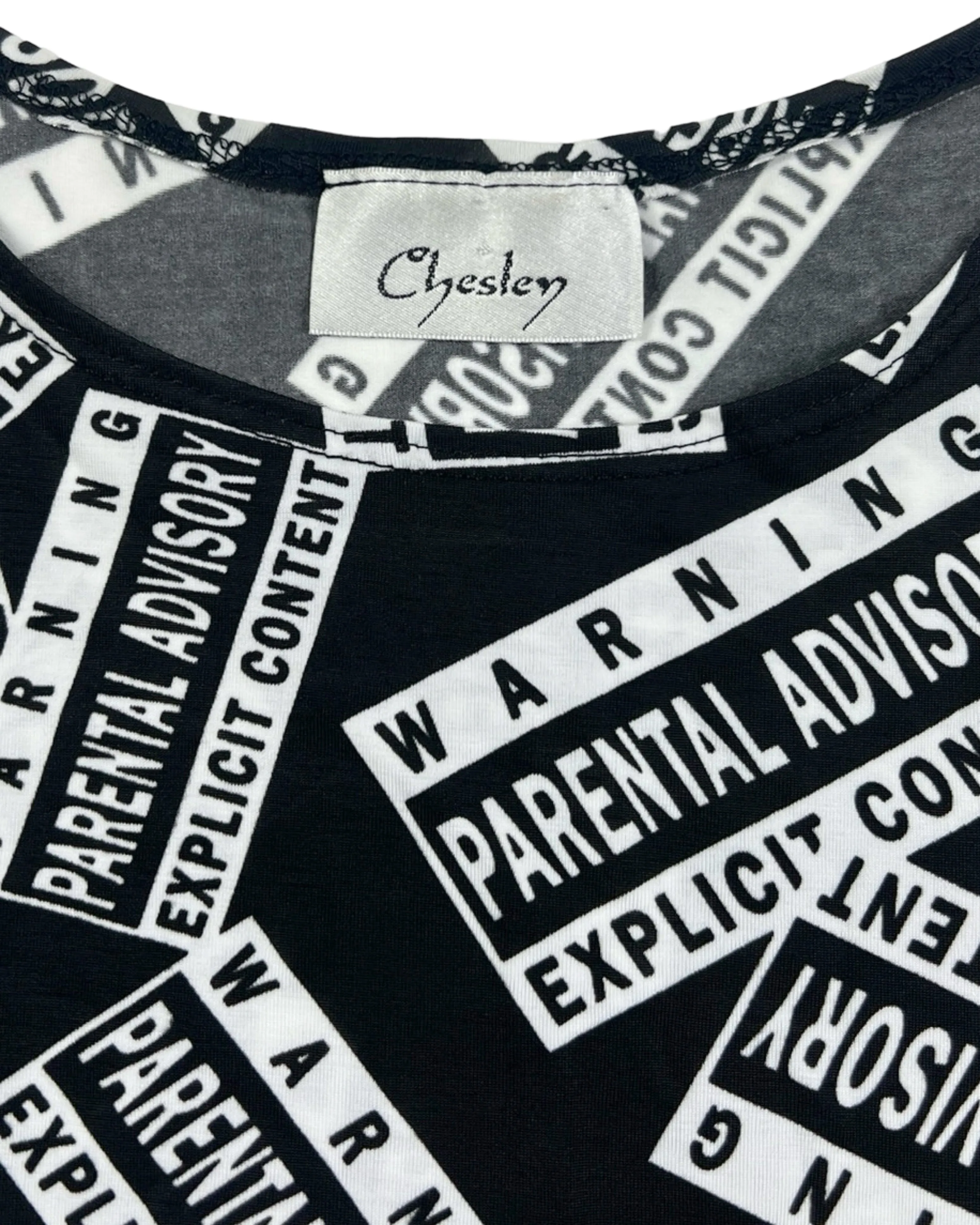 Parental Advisory All Over Print Dress