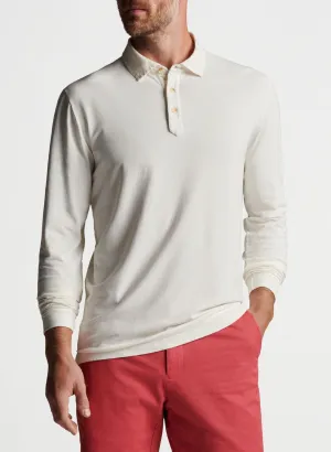 Peter Millar - Lava Wash Jersey Long Sleeve Polo
