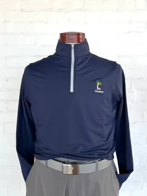 Peter Millar Perth Performance 1/4 Zip (Navy)