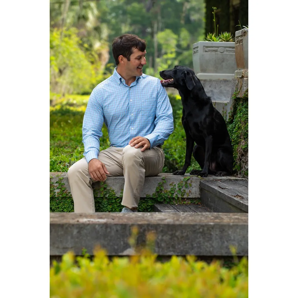 Peter Millar Rivers Performance Twill Sport Shirt
