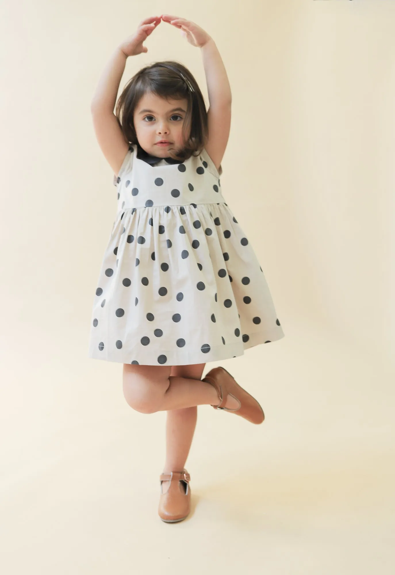 Peter Pan Collar Dress | Polka Dot