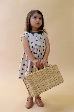 Peter Pan Collar Dress | Polka Dot