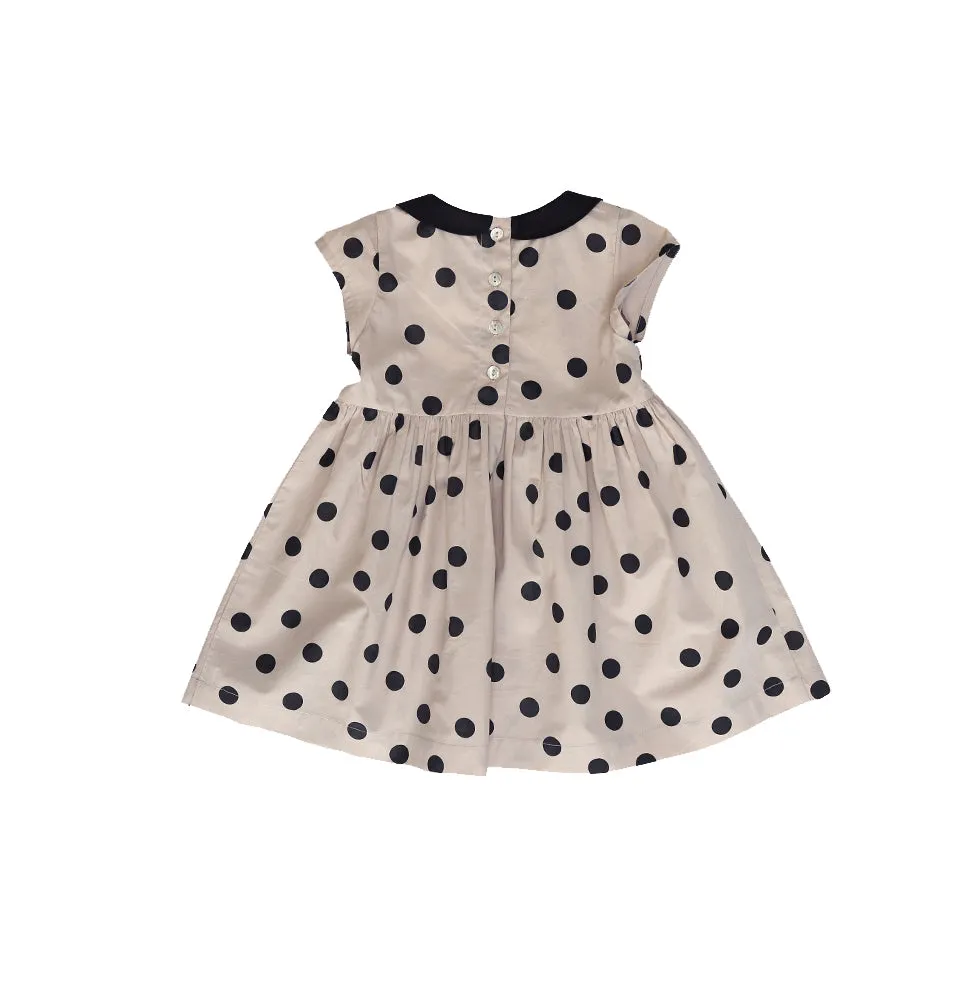 Peter Pan Collar Dress | Polka Dot