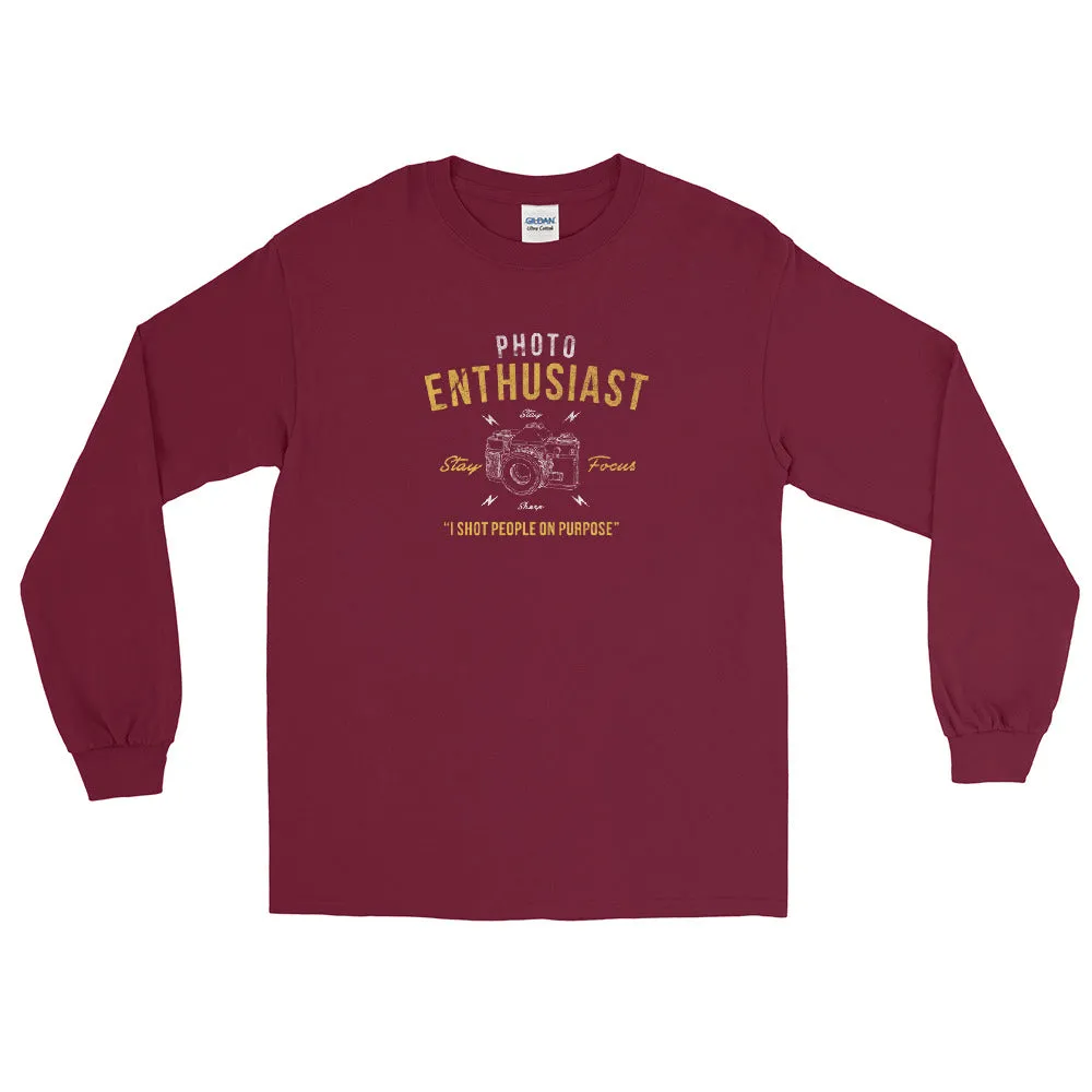 Photo enthusiast Men’s Long Sleeve Shirt