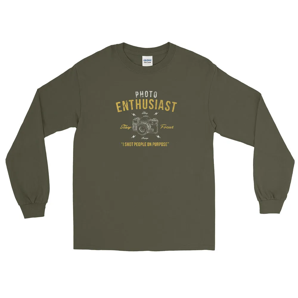 Photo enthusiast Men’s Long Sleeve Shirt
