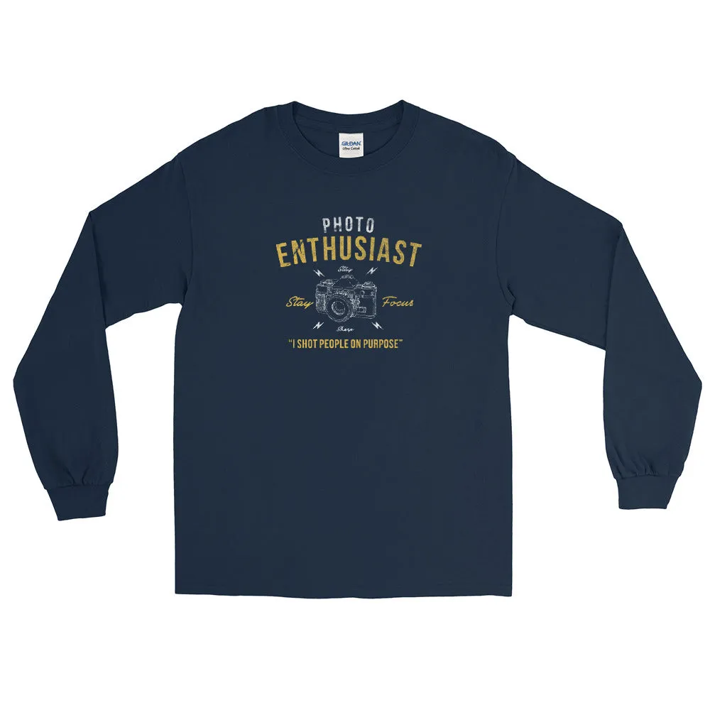 Photo enthusiast Men’s Long Sleeve Shirt