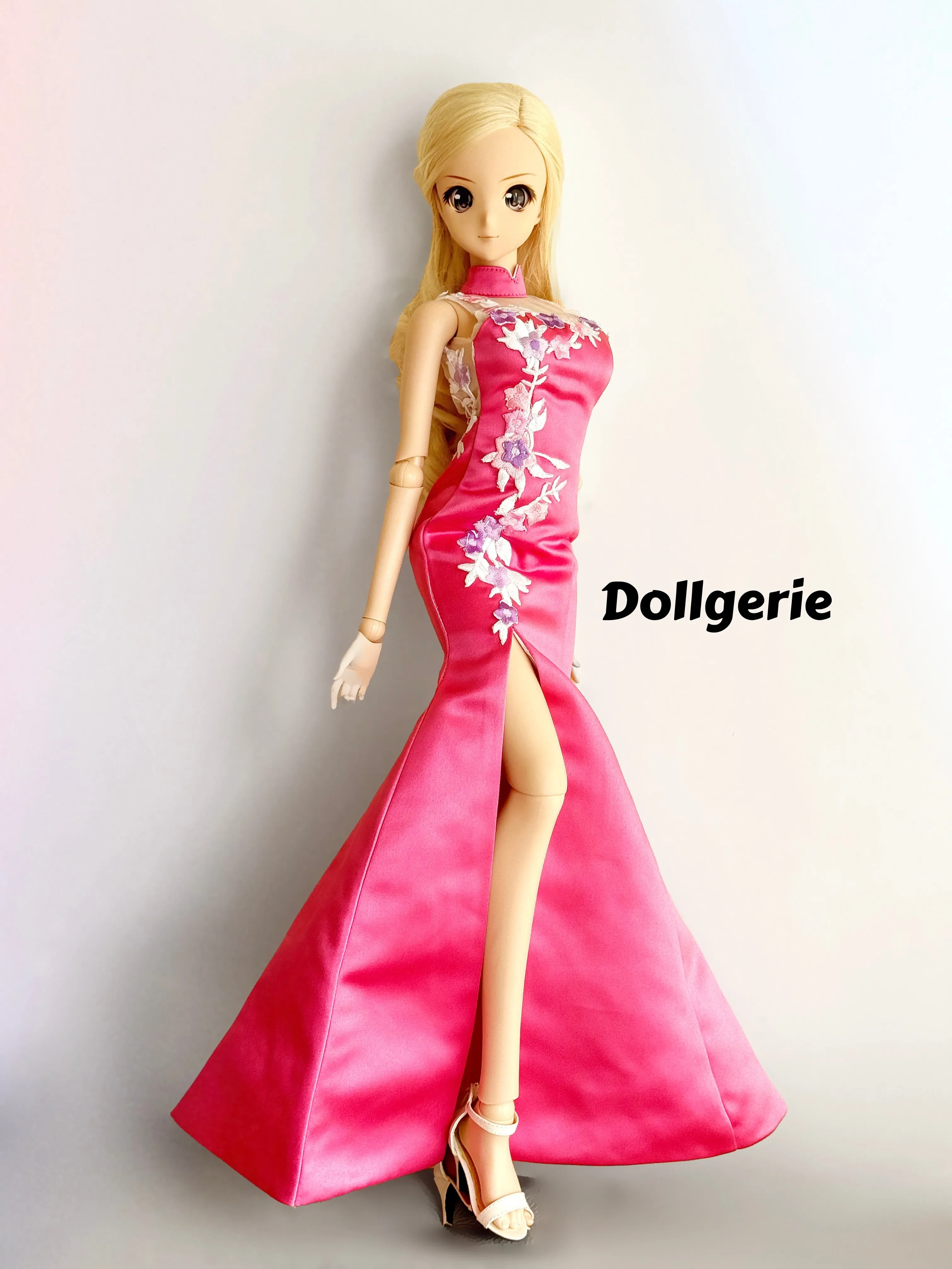 Pink Blossom QiPao Dress for SmartDoll / DD