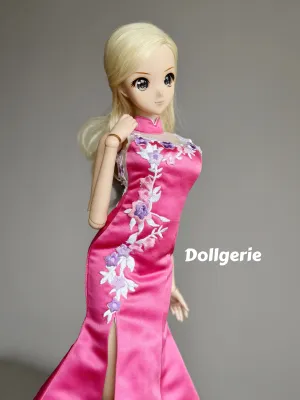Pink Blossom QiPao Dress for SmartDoll / DD
