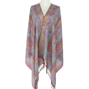 Pink Paisley Kaleidoscope  Pashmina