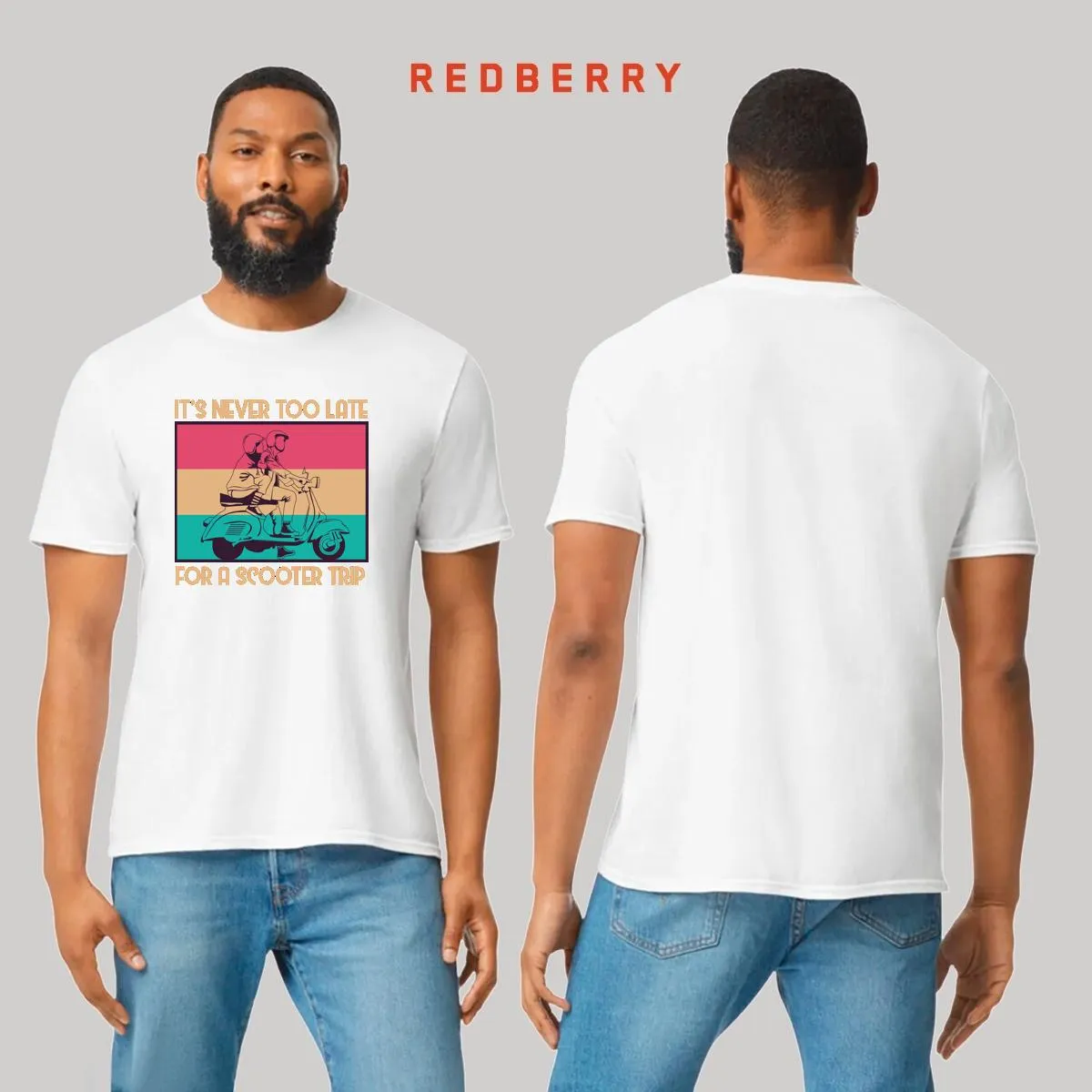 Playera Hombre Scooter Vespa Vintage SC1017