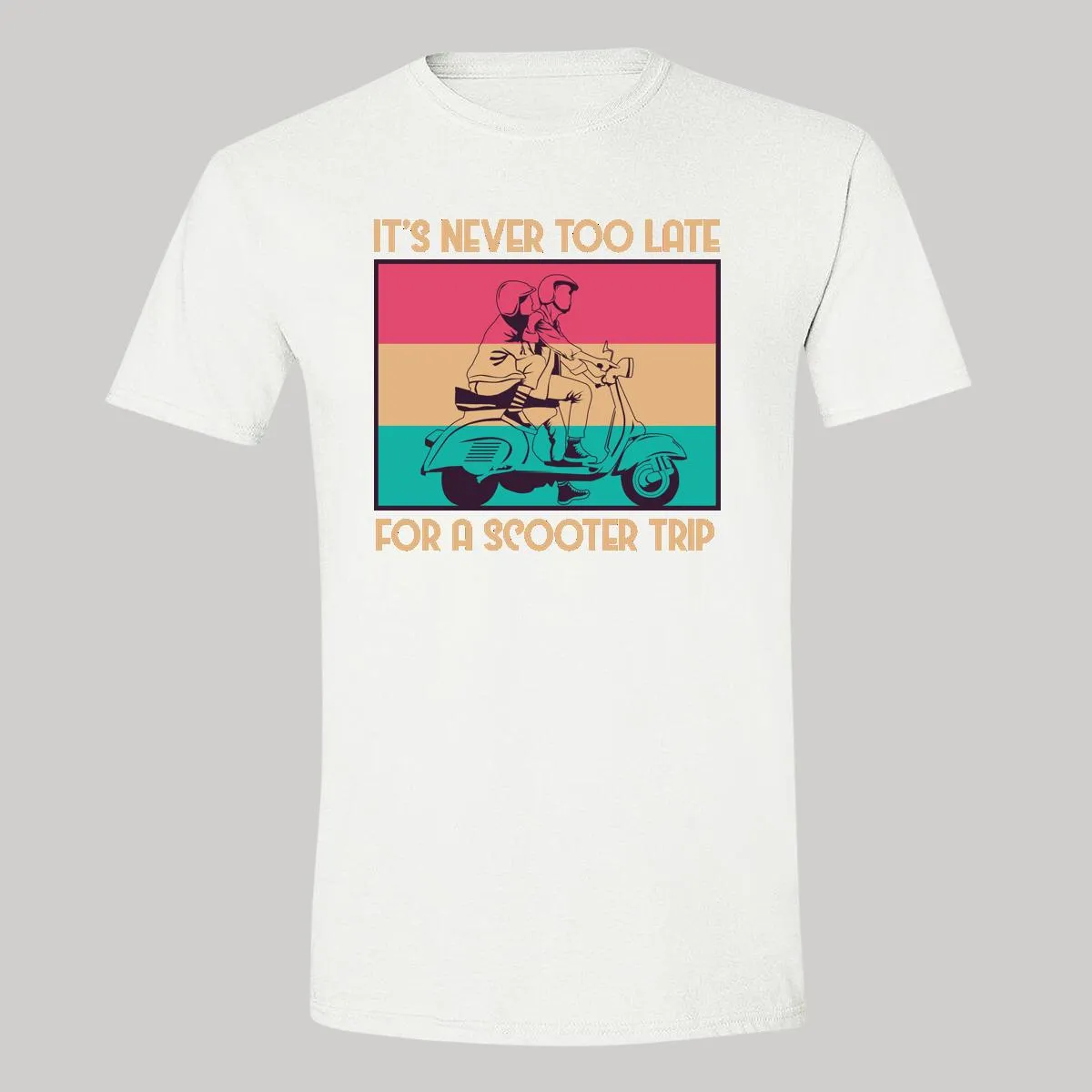 Playera Hombre Scooter Vespa Vintage SC1017