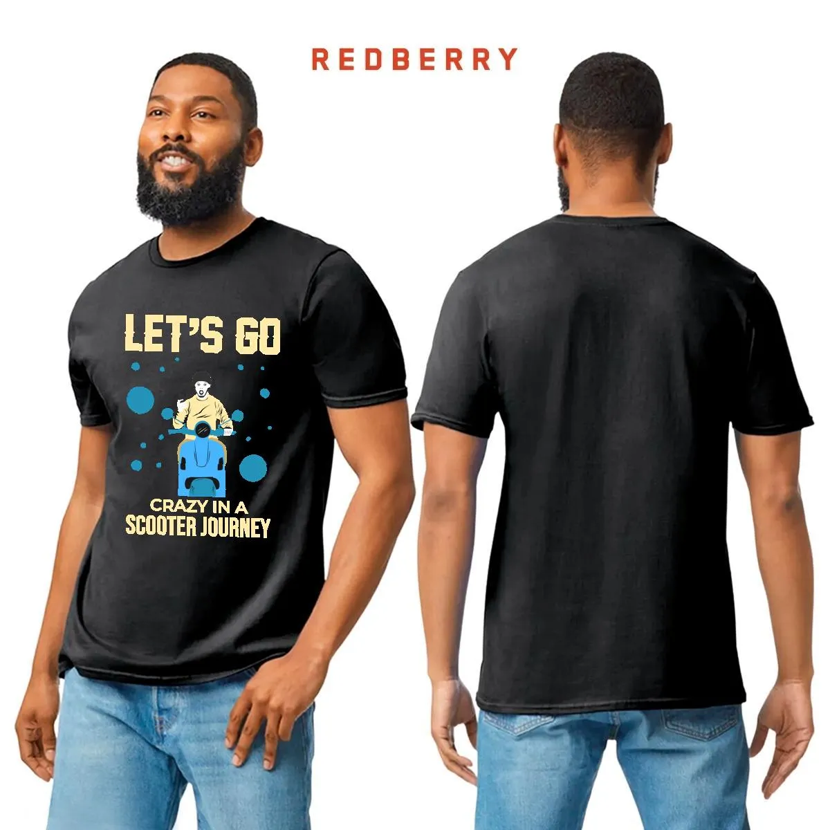 Playera Hombre Scooter Vespa Vintage SC1020