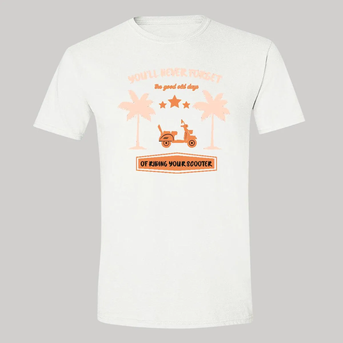 Playera Hombre Scooter Vespa Vintage SC1050