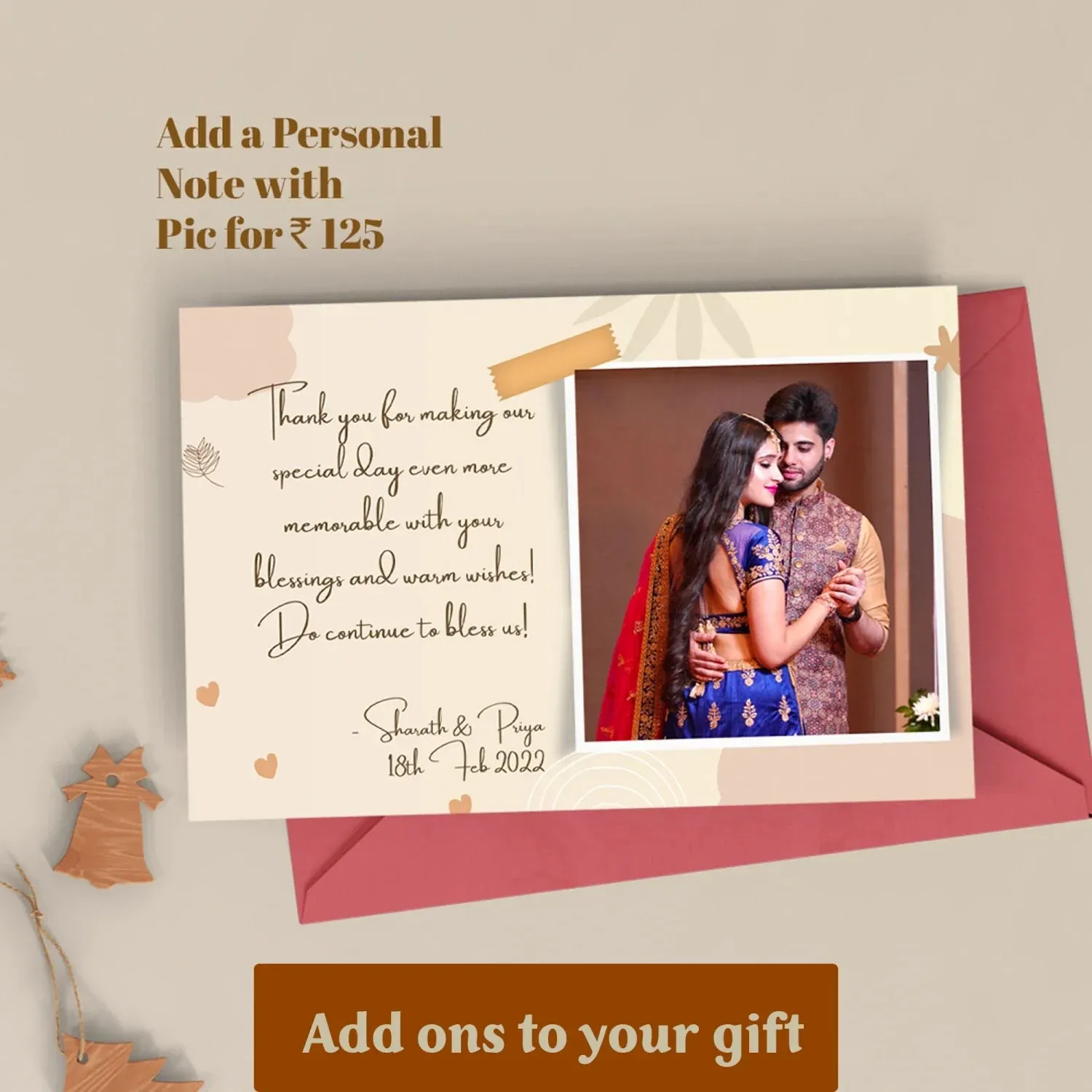 Premium Lady Wallet & Men's Wallet & Personalised Couple Rainbow Classic WaterBottle - Tan