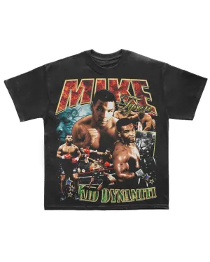 Present Vintage "Iron Mike" Tee (Washed-Black)