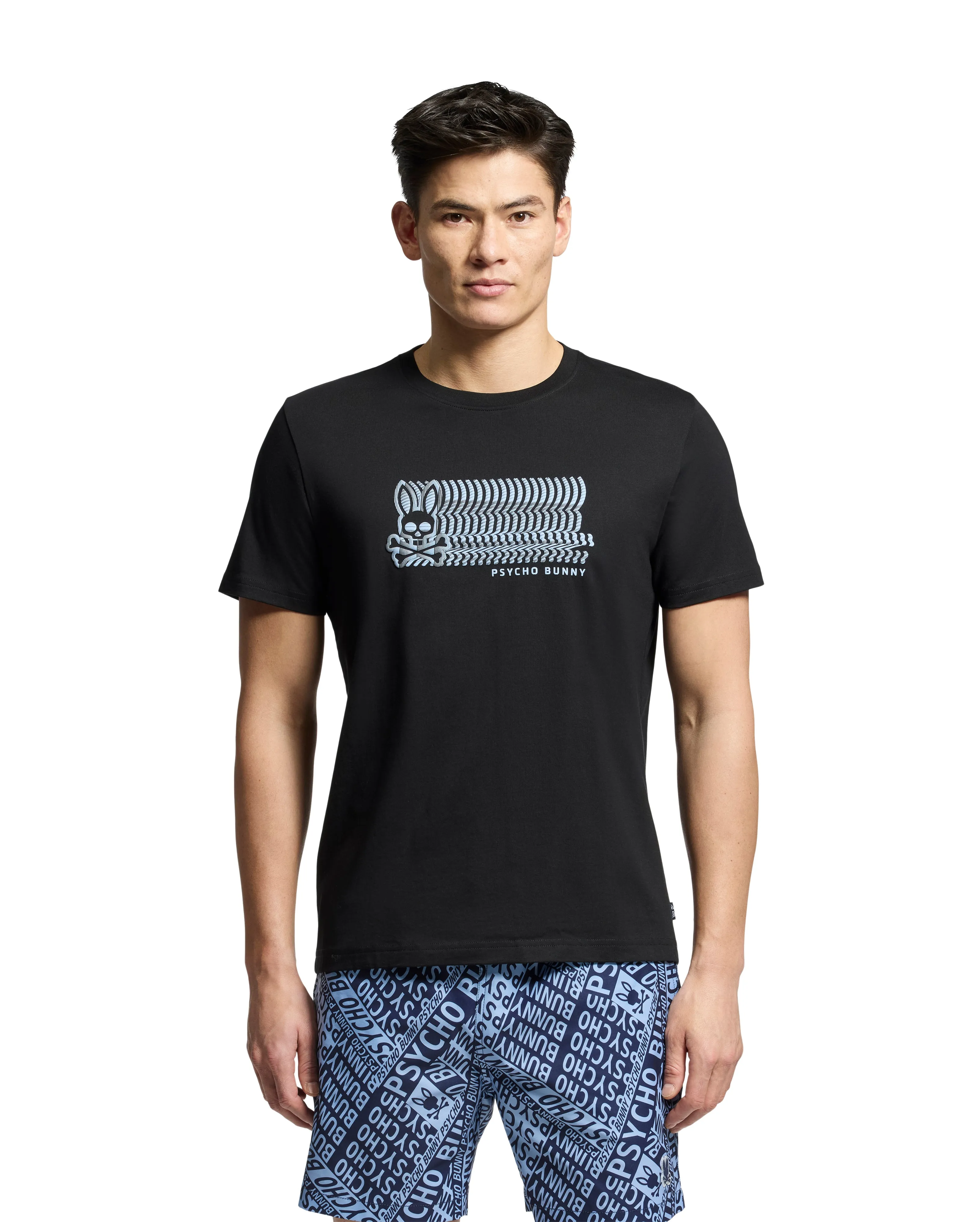 Psycho Bunny Men's Arvo Sport Tee - Black