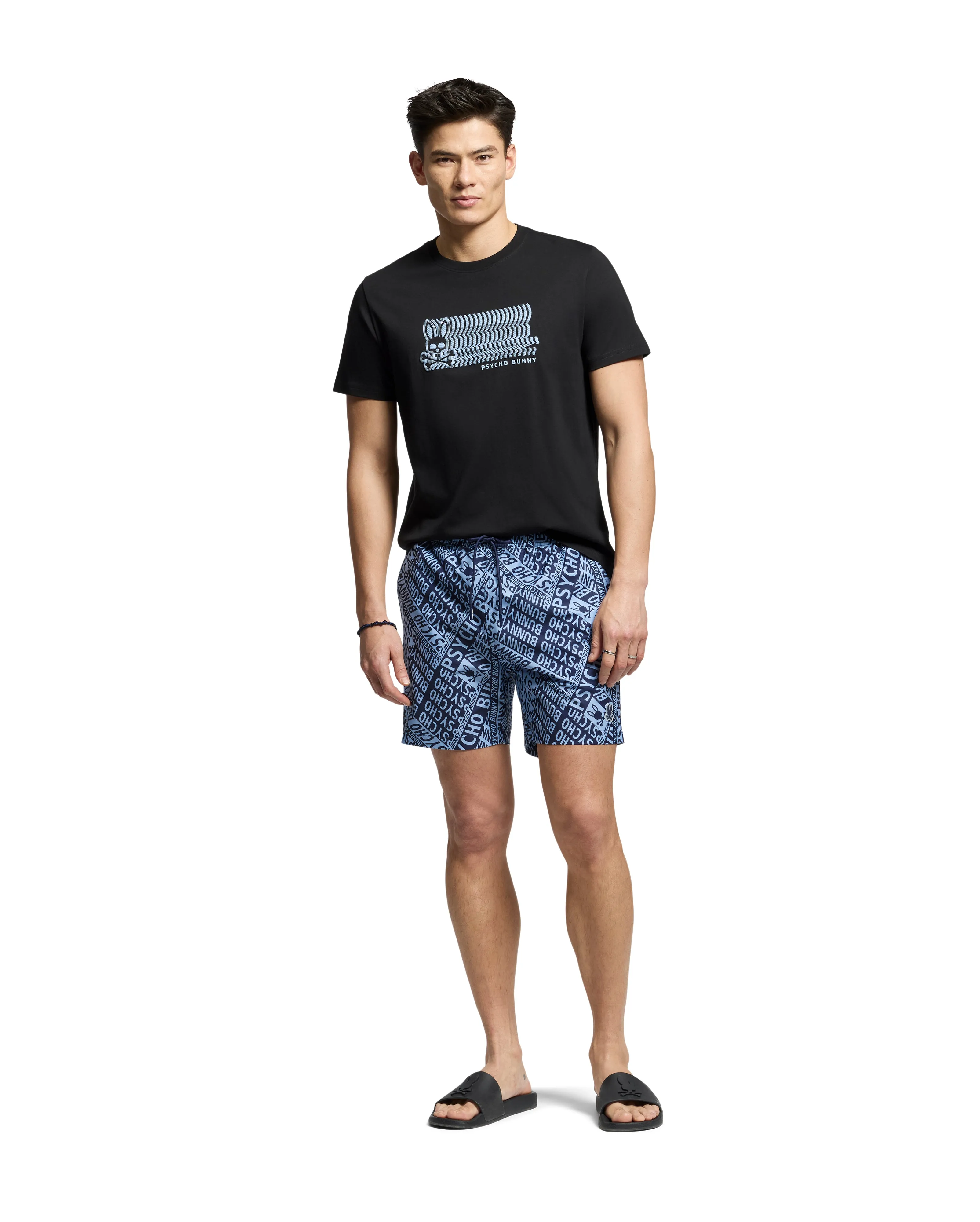 Psycho Bunny Men's Arvo Sport Tee - Black