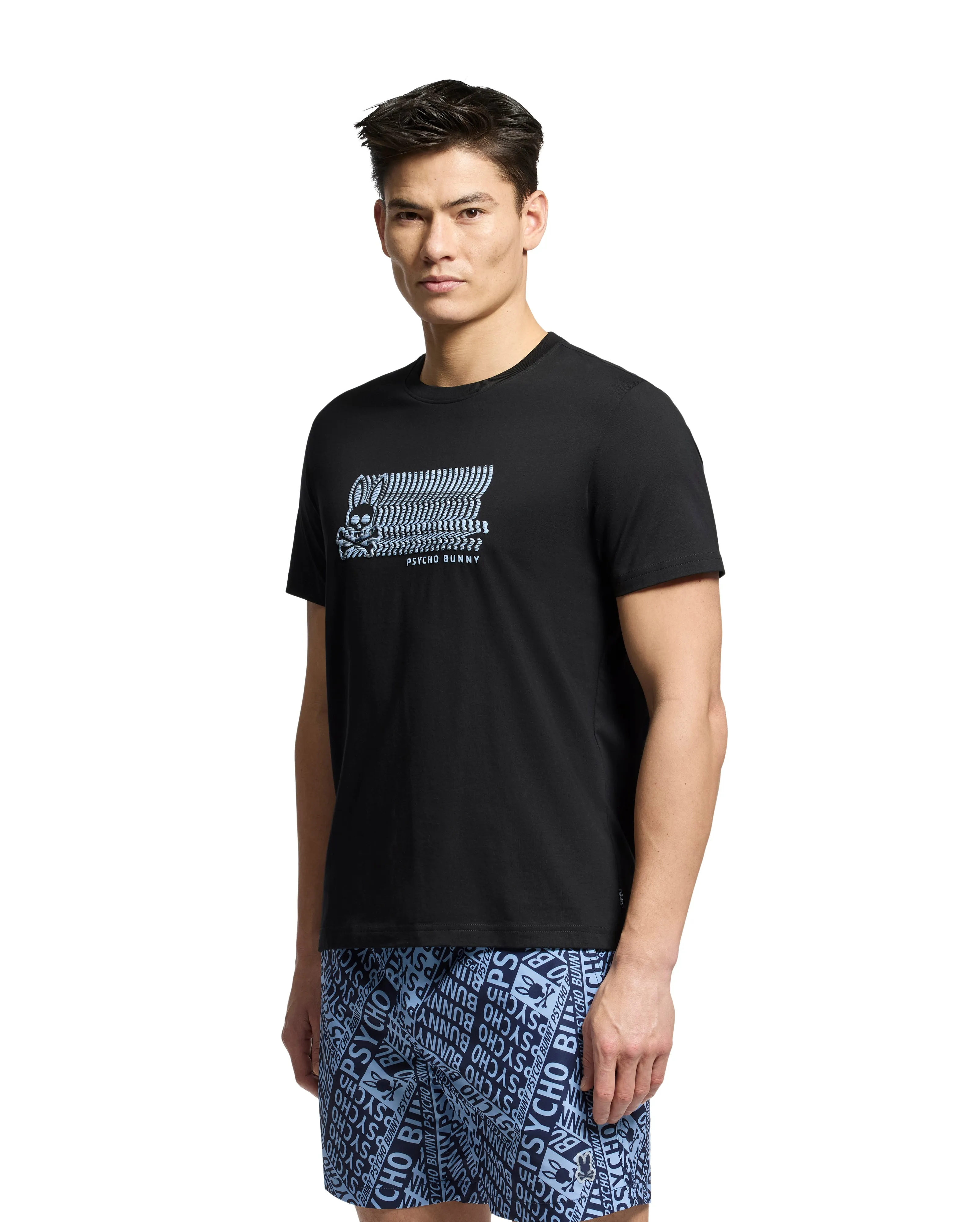 Psycho Bunny Men's Arvo Sport Tee - Black