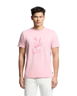 Psycho Bunny Men's Baxter Graphic Tee - Romance Rose