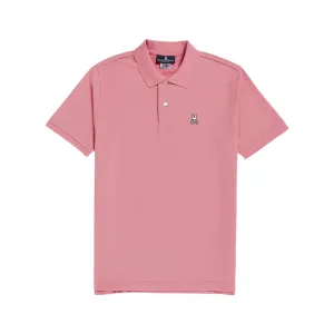 Psycho Bunny Mens Classic Polo - Winter Rose