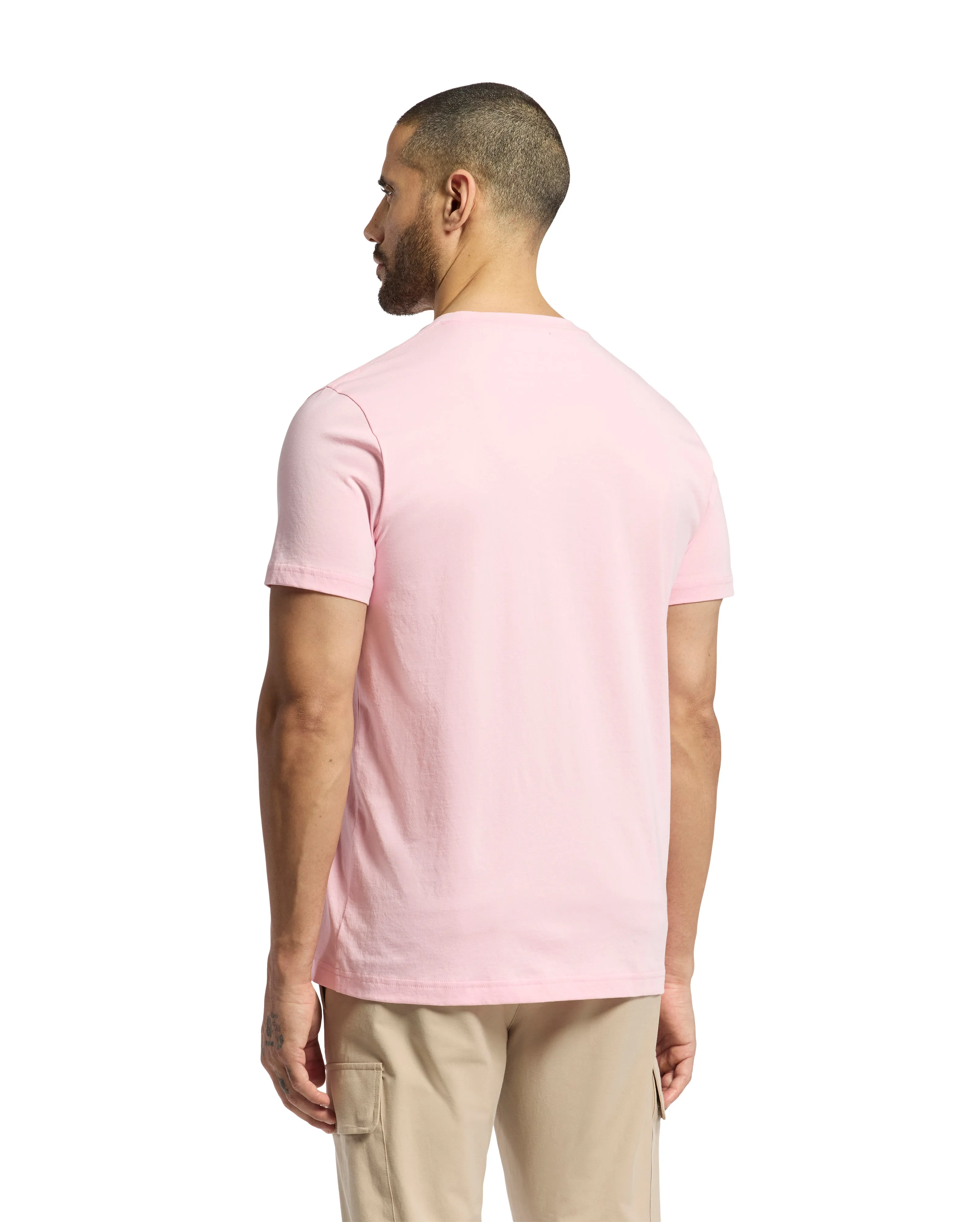 Psycho Bunny Men's Crew Neck Tee - Romance Rose