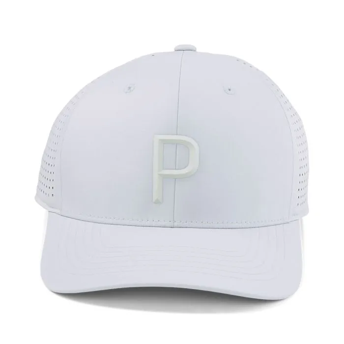 Puma Men's Tech P Snapback Cap Ash Grey