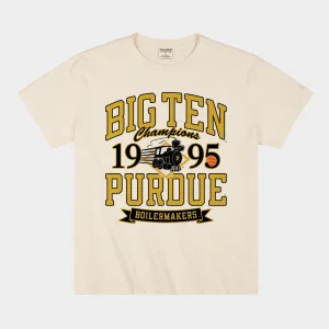 Purdue Men's Basketball 1995 Big Ten Champions 30th Anniversary Heavyweight Tee