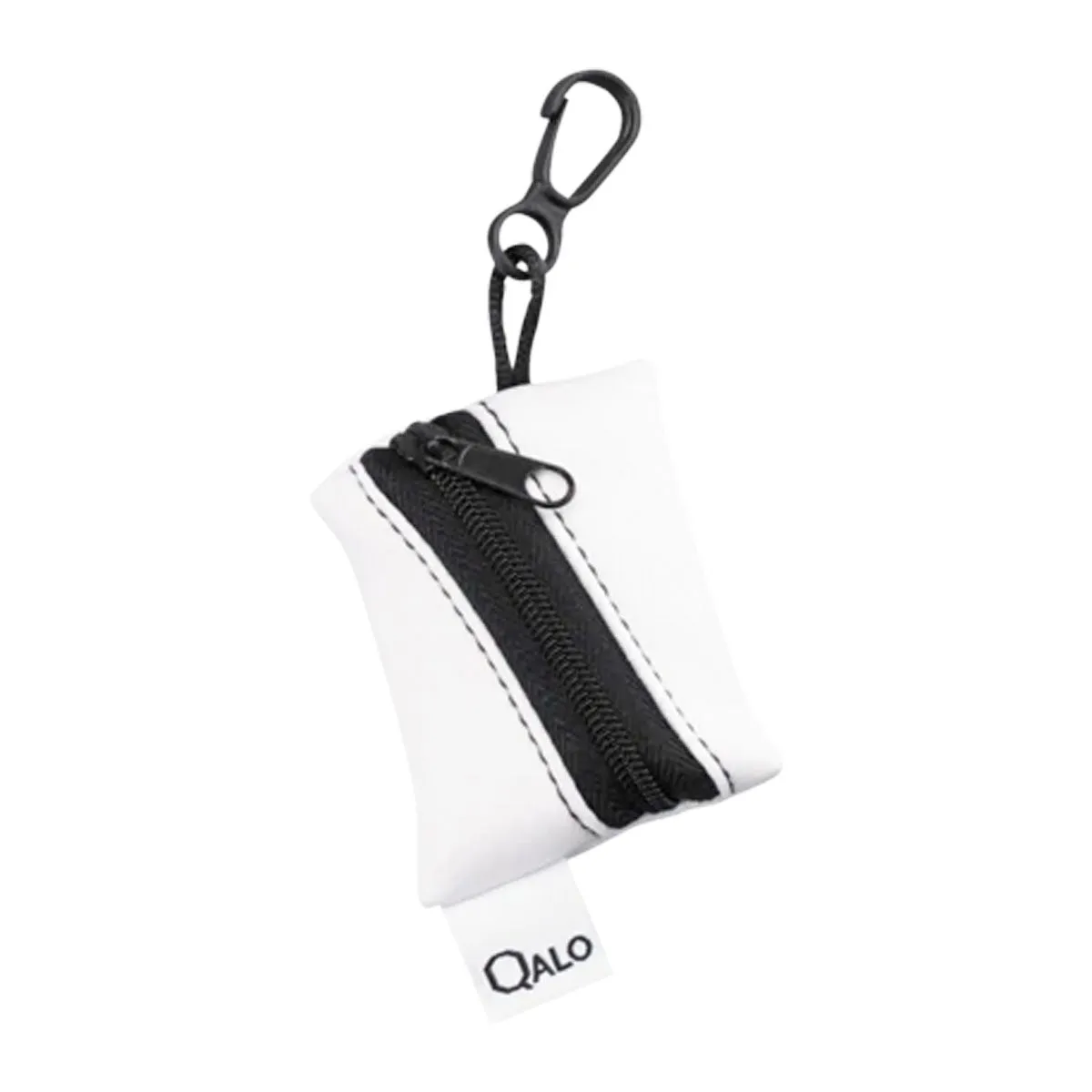 QALO Men's Black Step Edge Q2X Silicone Ring