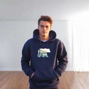"Bear Bridge" Men's Classic Hoodie