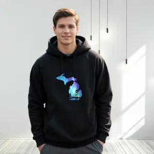 "Bridge Northern Lights" Men's Classic Hoodie
