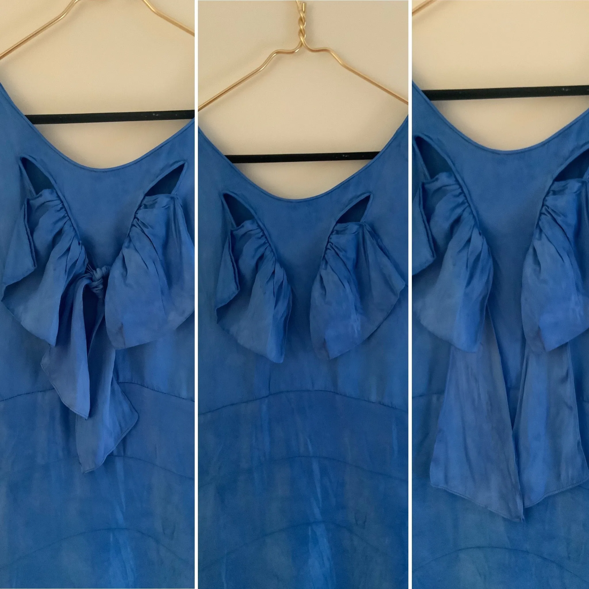 "Fairy" Satin Dress with wings - 30s