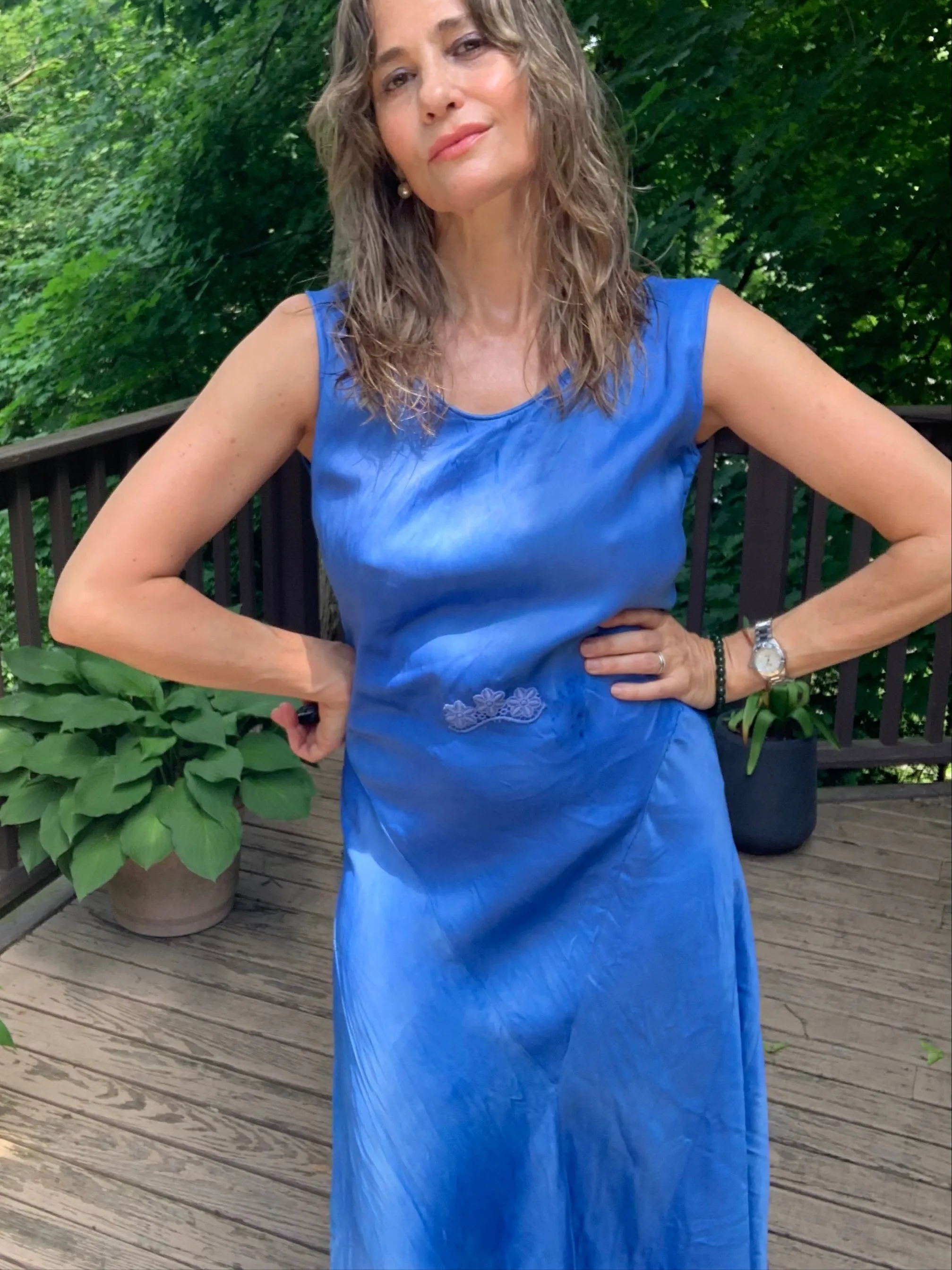 "Fairy" Satin Dress with wings - 30s