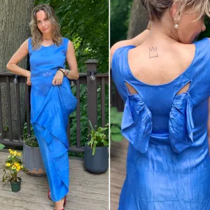 "Fairy" Satin Dress with wings - 30s