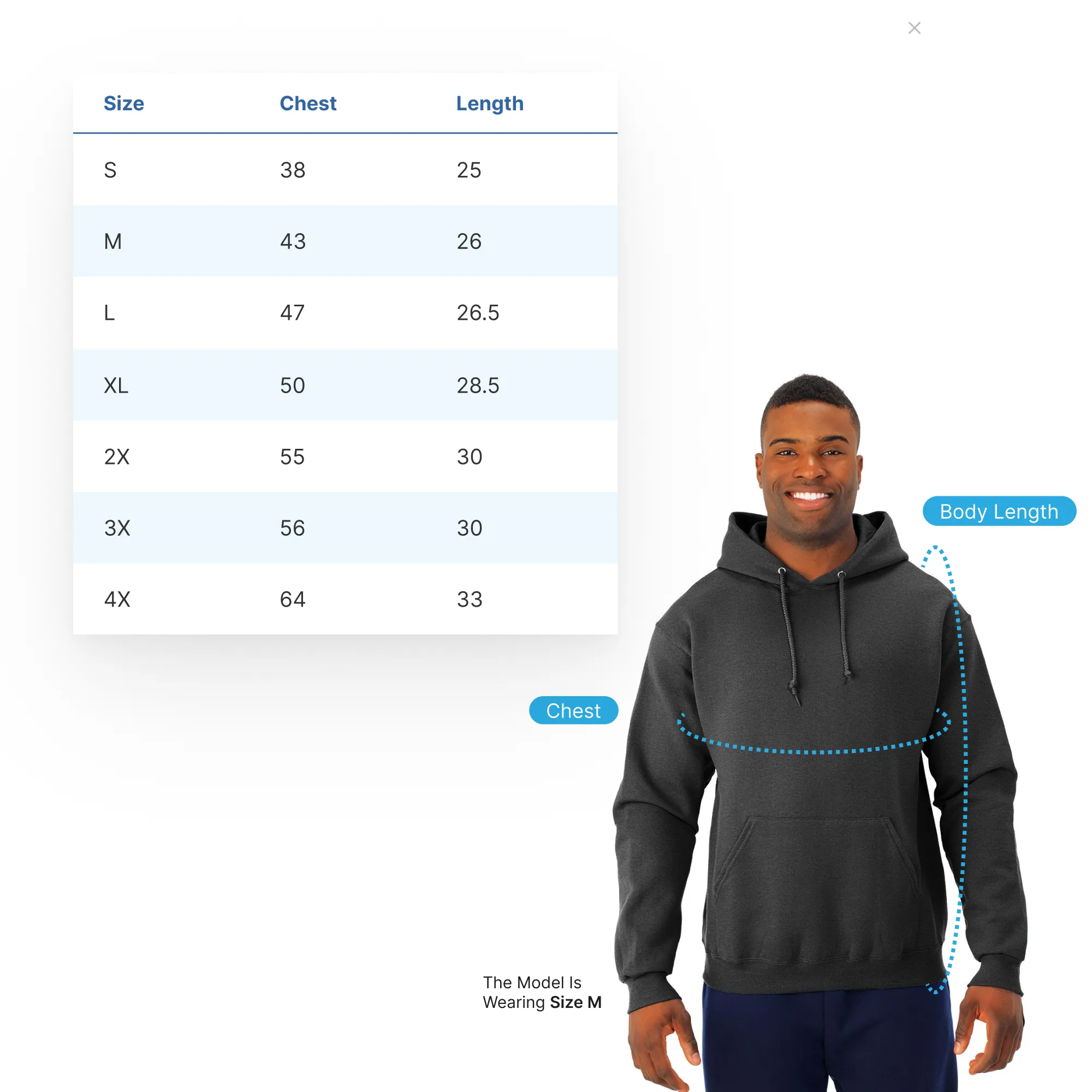 "Fresh Coast" Men's Classic Hoodie