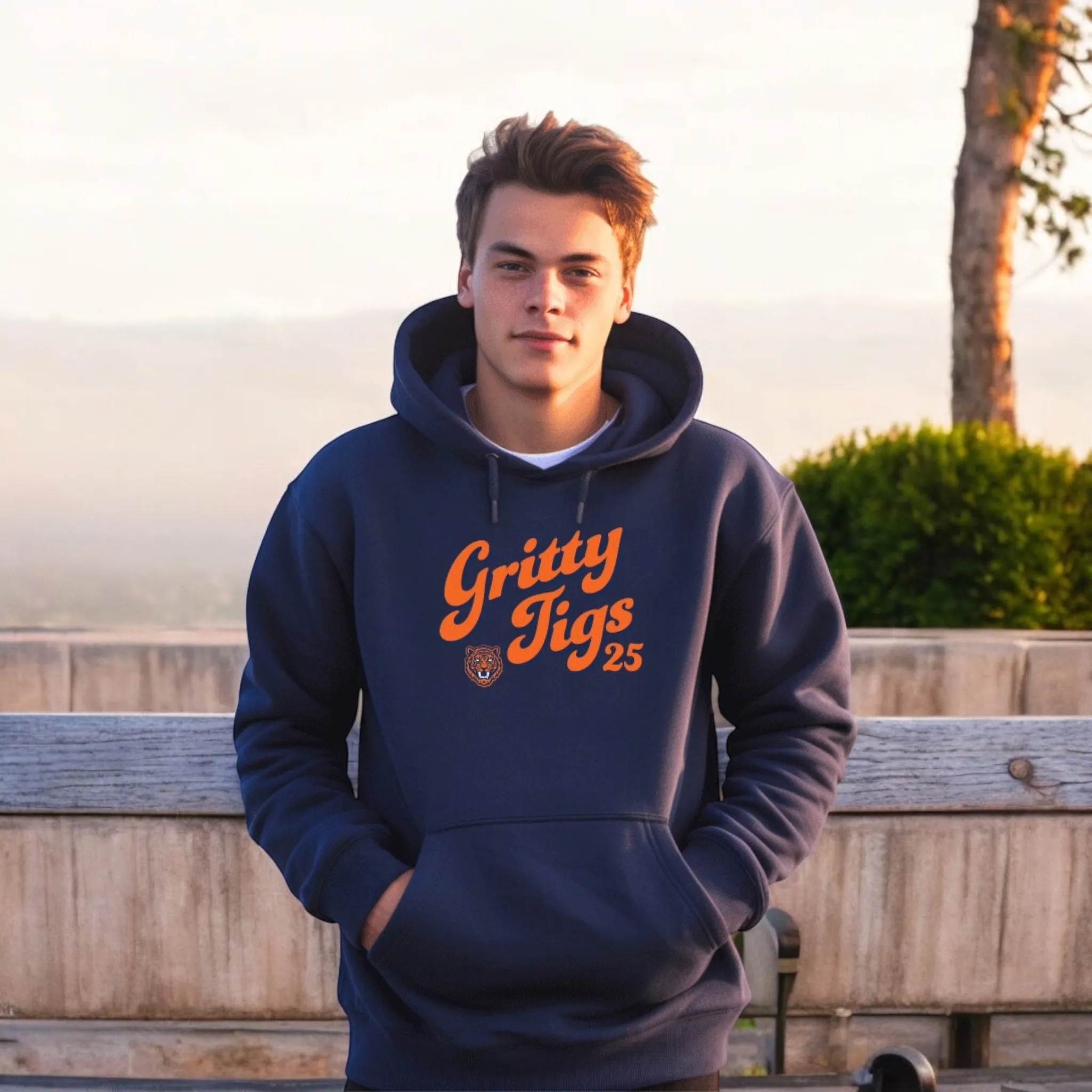"Gritty Tigs" Men's Classic Hoodie