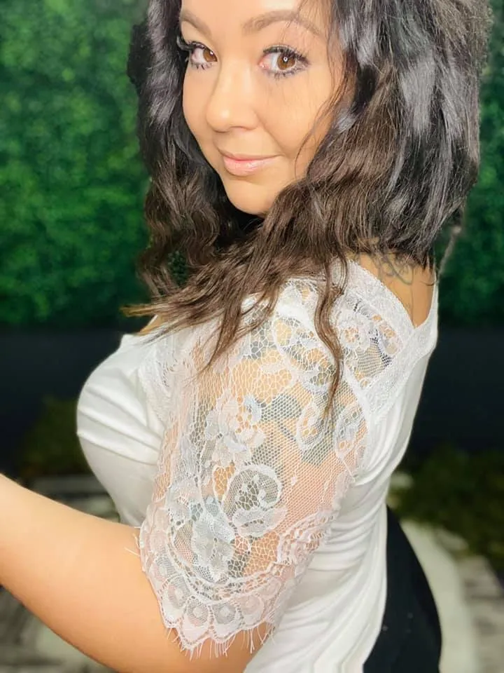 "HELLO BEAUTIFUL" Top