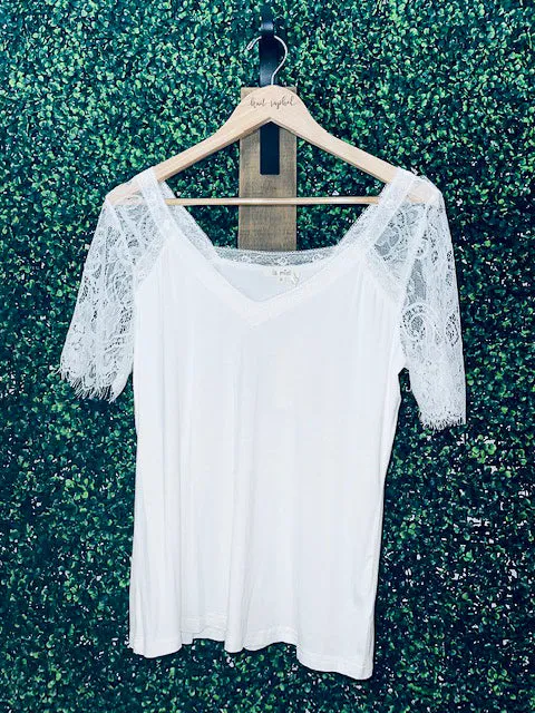 "HELLO BEAUTIFUL" Top