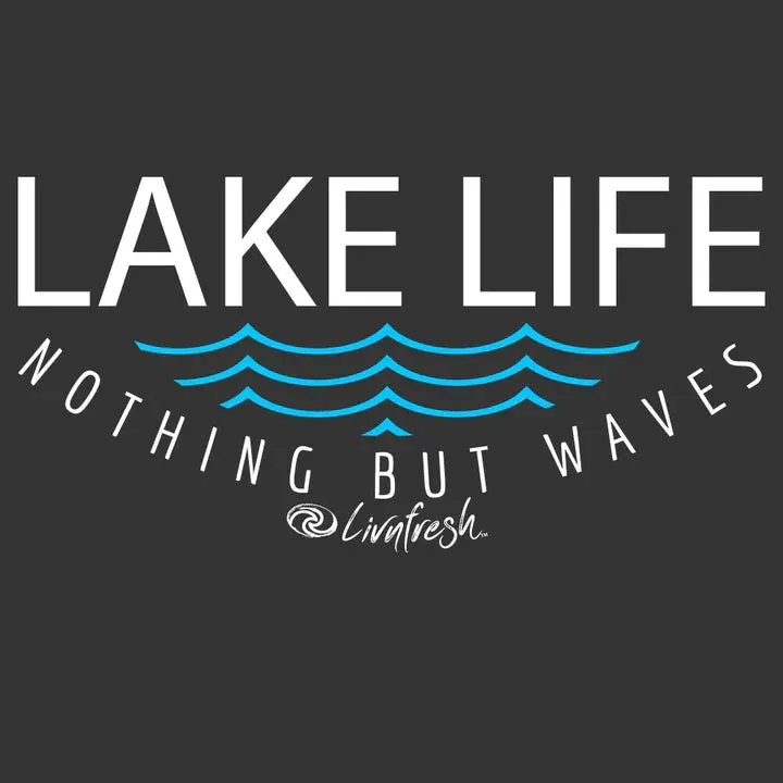 "Lake Life WAVES" Men's Classic Hoodie