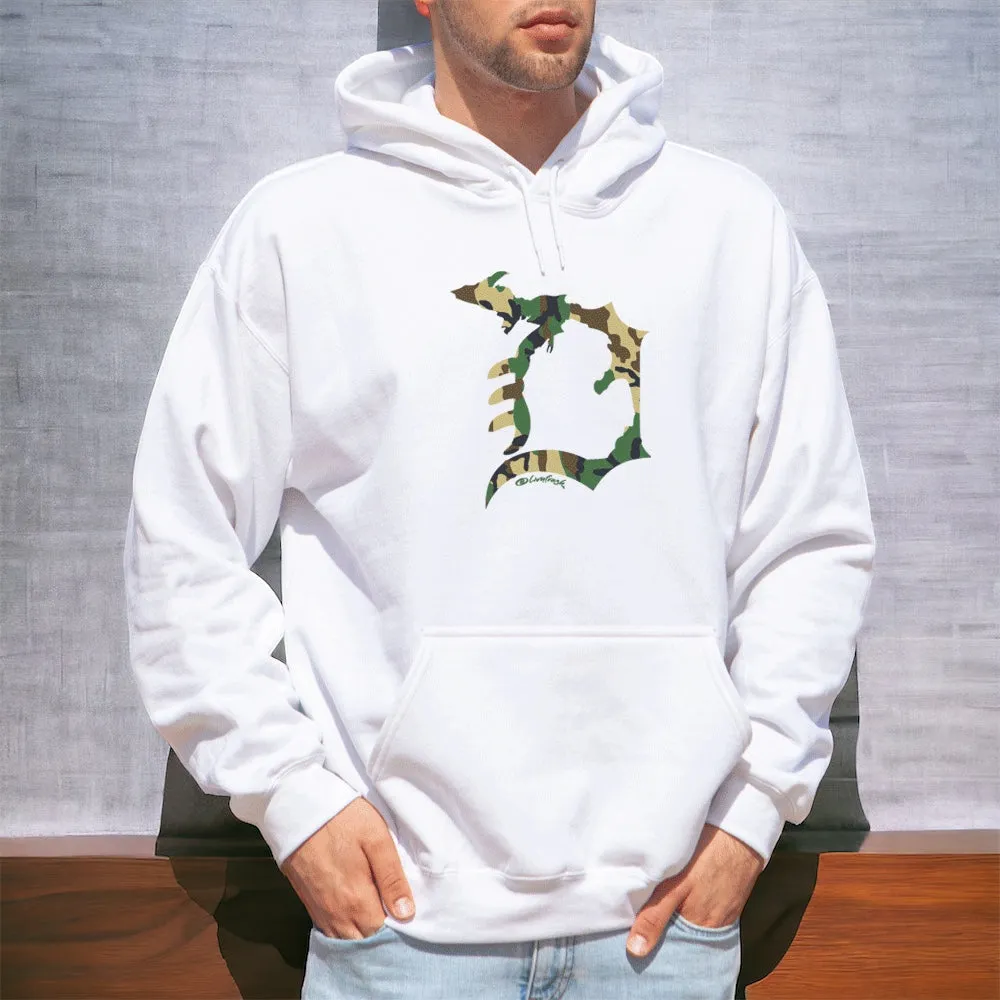 "Michigan D Camo" Men's Classic Hoodie