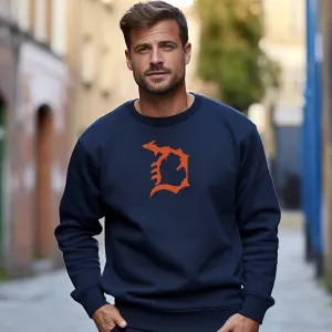 "Michigan D" Men's Classic Crew Sweatshirt