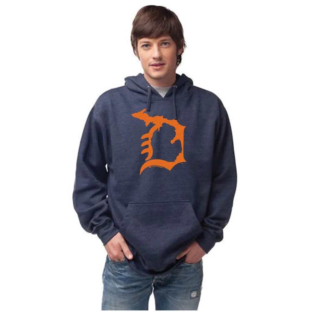 "Michigan D" Men's Classic Hoodie