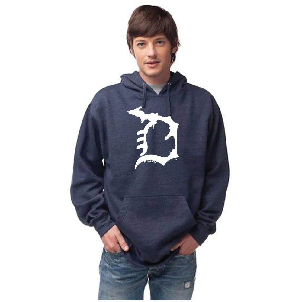 "Michigan D" Men's Classic Hoodie