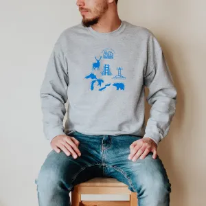 "Michigan Favorites" Men's Long Sleeve T-Shirt