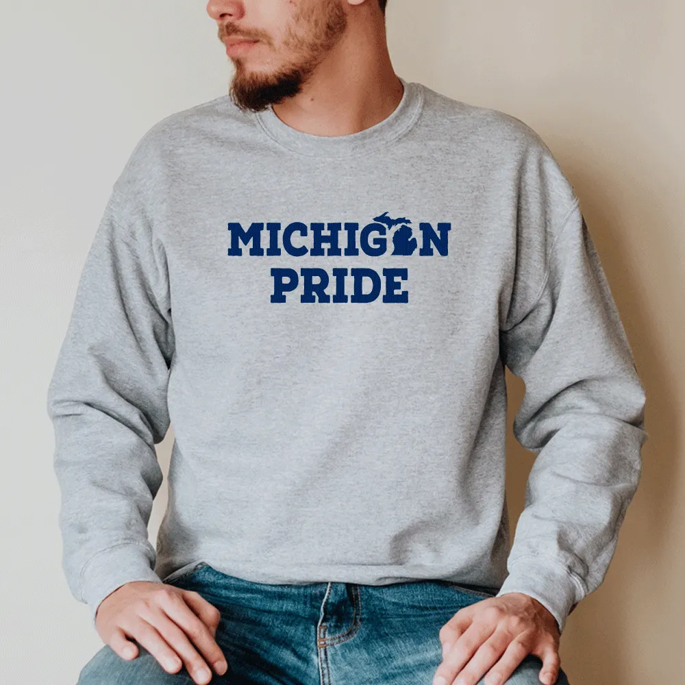 "Michigan Pride" Men's Long Sleeve T-Shirt