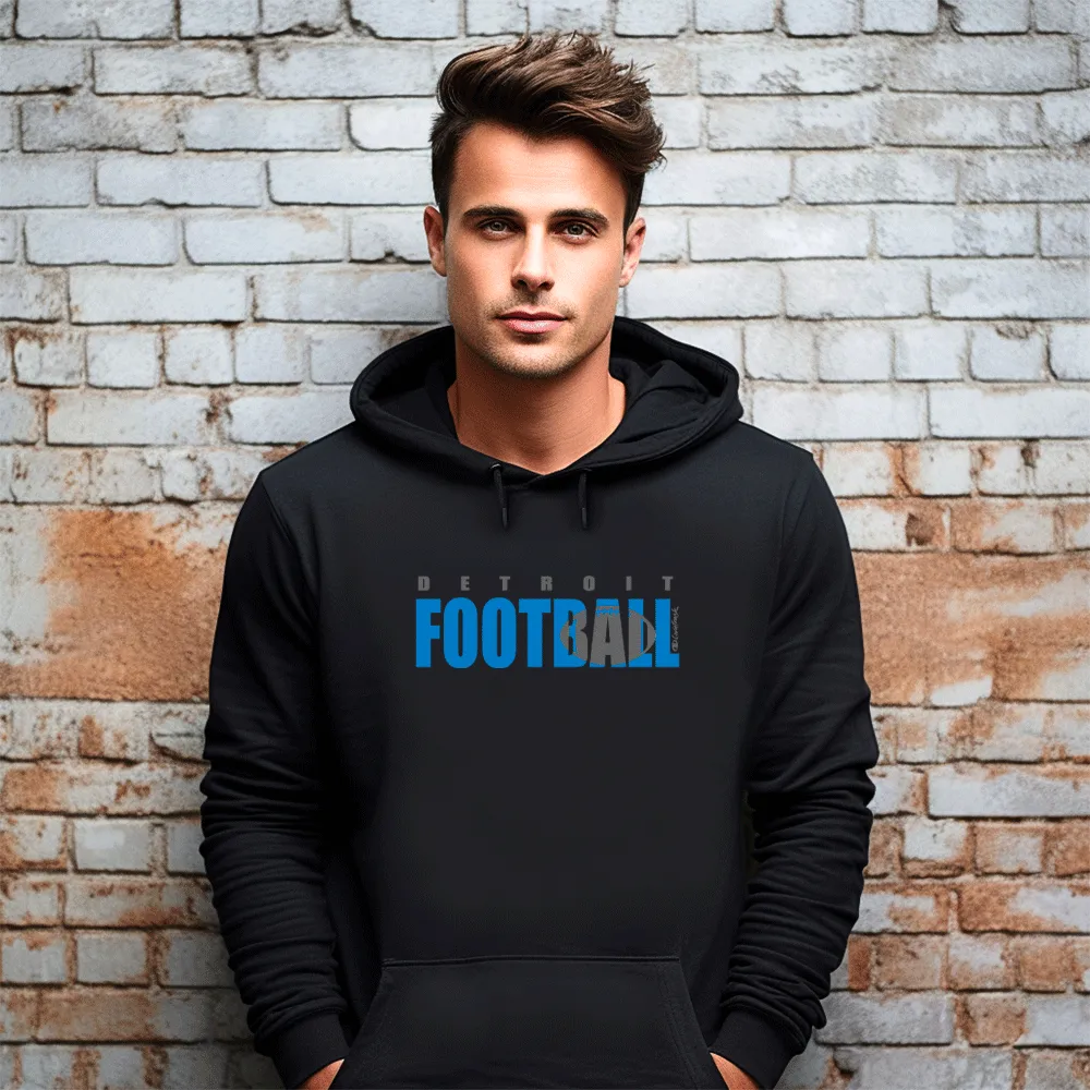 "Motown Football" Men's Classic Hoodie