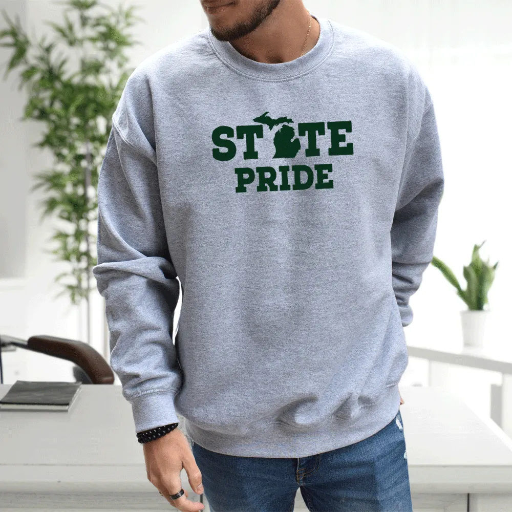 "State Pride" Men's Classic Crew Sweatshirt
