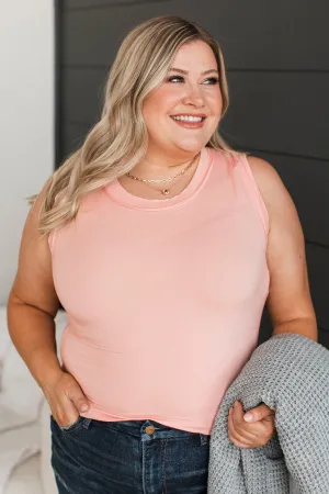 Rather Impressive Lightweight Tank Top- Soft Pink