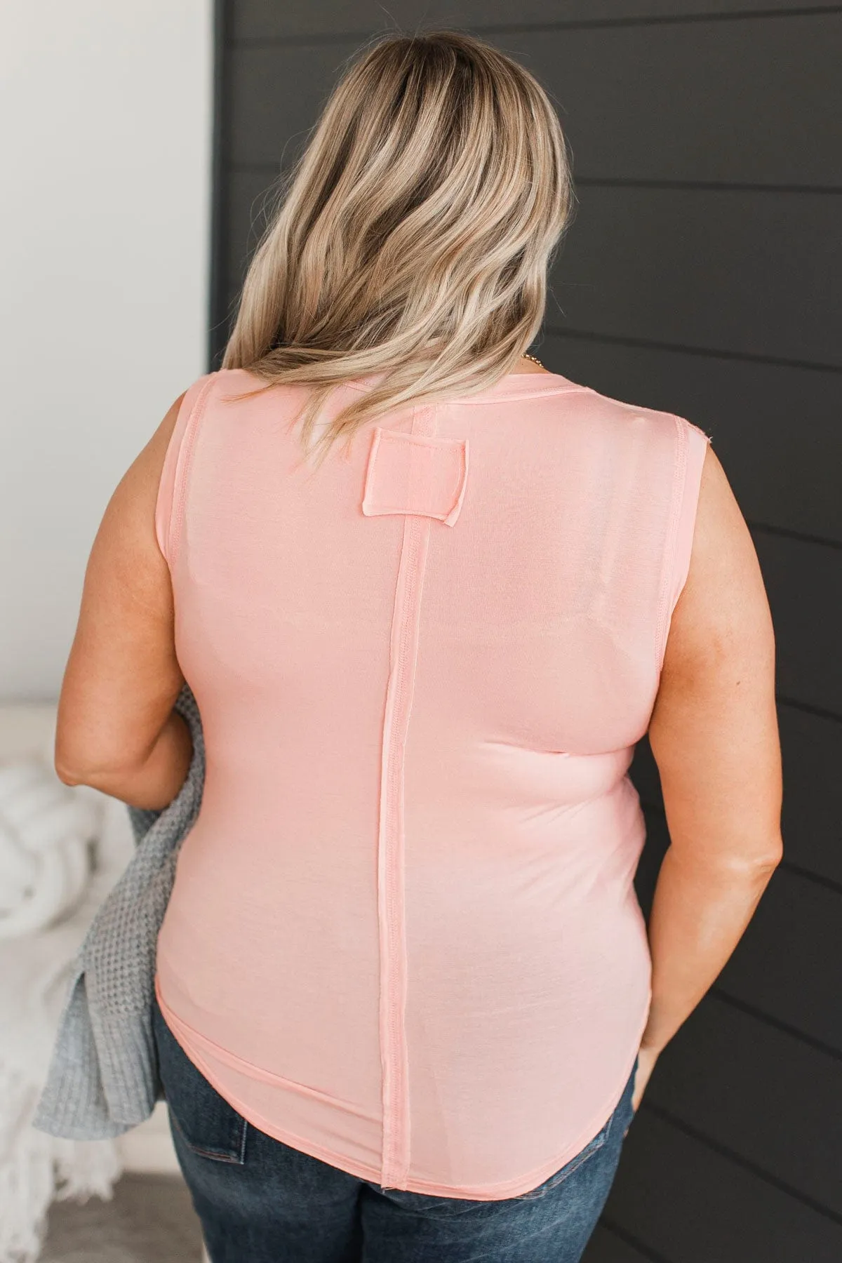 Rather Impressive Lightweight Tank Top- Soft Pink